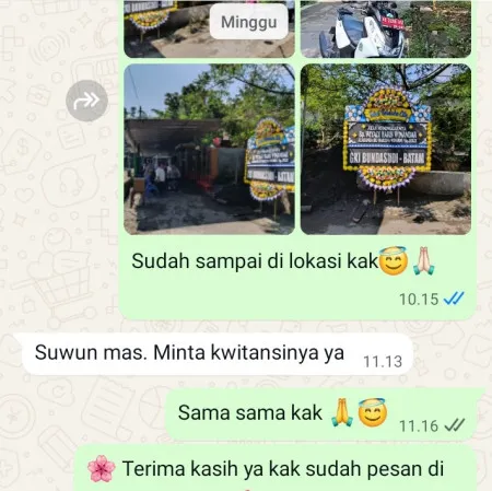 Pengiriman Papan Bunga Duka Limo Depok