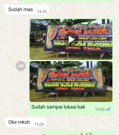 Pengiriman Papan Bunga Limo Depok
