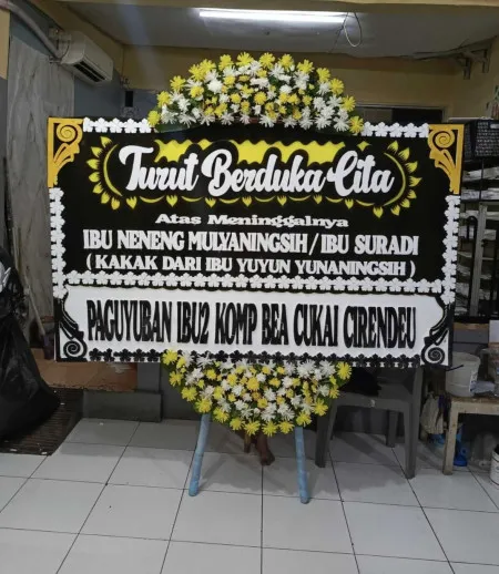 Papan Bunga Duka Limo Depok
