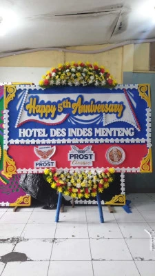 Papan Bunga di Limo Depok